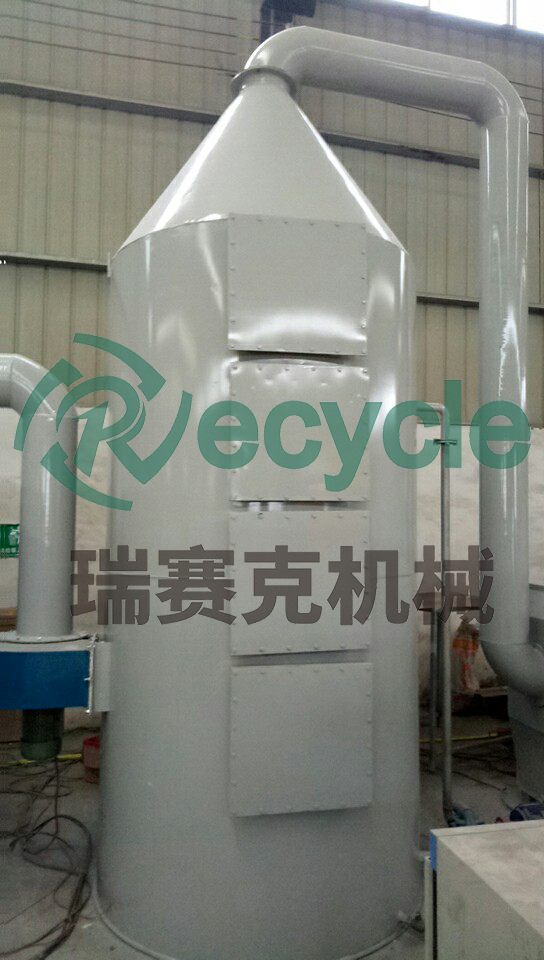 喷淋塔在锂电池回收设备中的作用